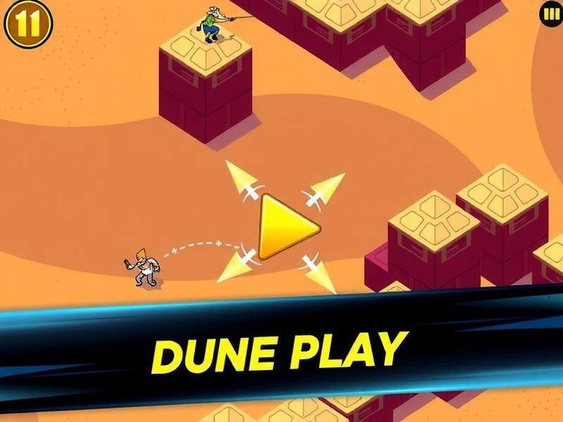 Intense 5v5 Battles in Dune Duel Dune Duel Gameplay Screenshot